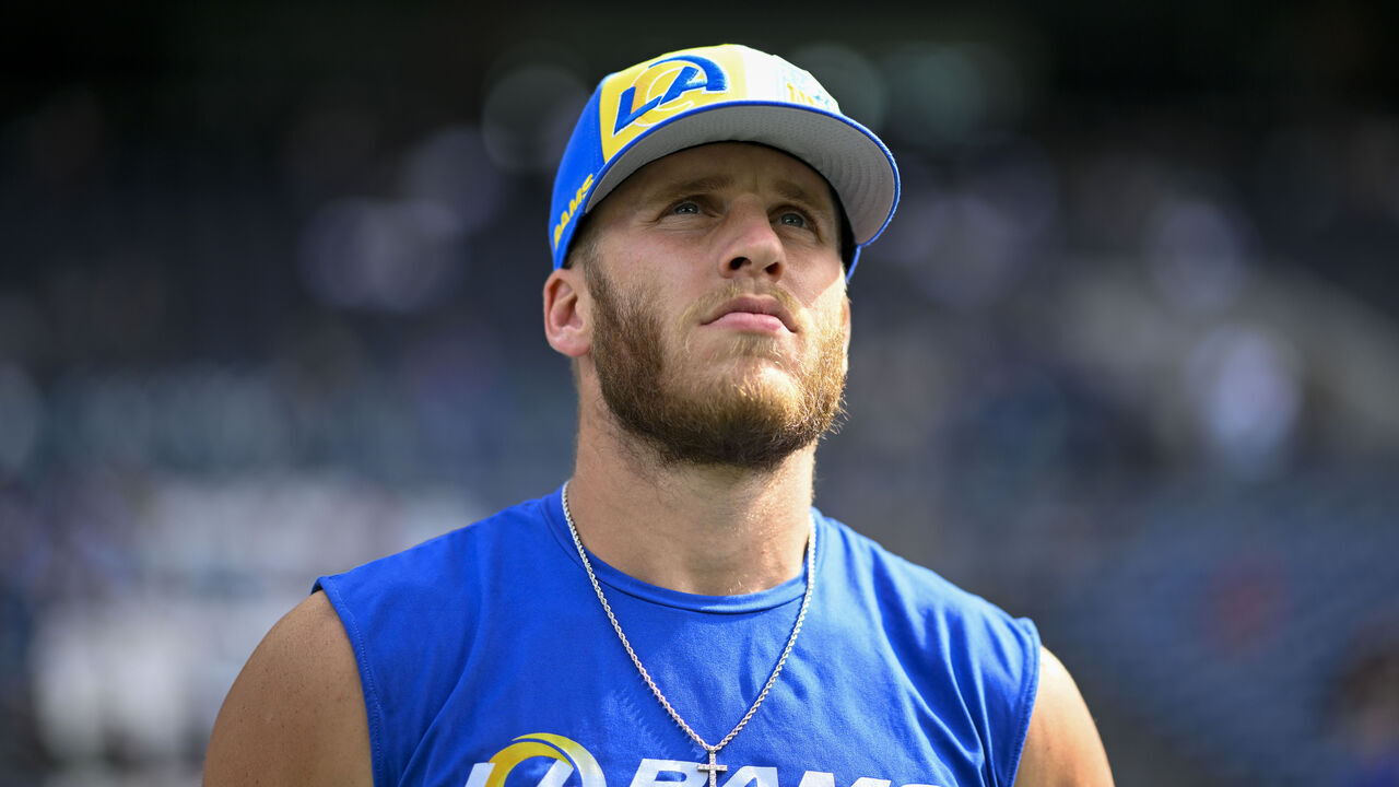 SEATTLE, WASHINGTON - SEPTEMBER 10: Cooper Kupp #10 of the Los Angeles Rams looks on before the game against the Seattle Seahawks at Lumen Field on September 10, 2023 in Seattle, Washington. The Los Angeles Rams won 30-13.