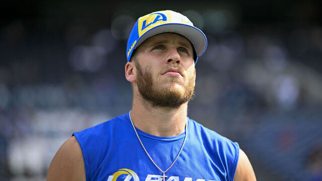 SEATTLE, WASHINGTON - SEPTEMBER 10: Cooper Kupp #10 of the Los Angeles Rams looks on before the game against the Seattle Seahawks at Lumen Field on September 10, 2023 in Seattle, Washington. The Los Angeles Rams won 30-13.