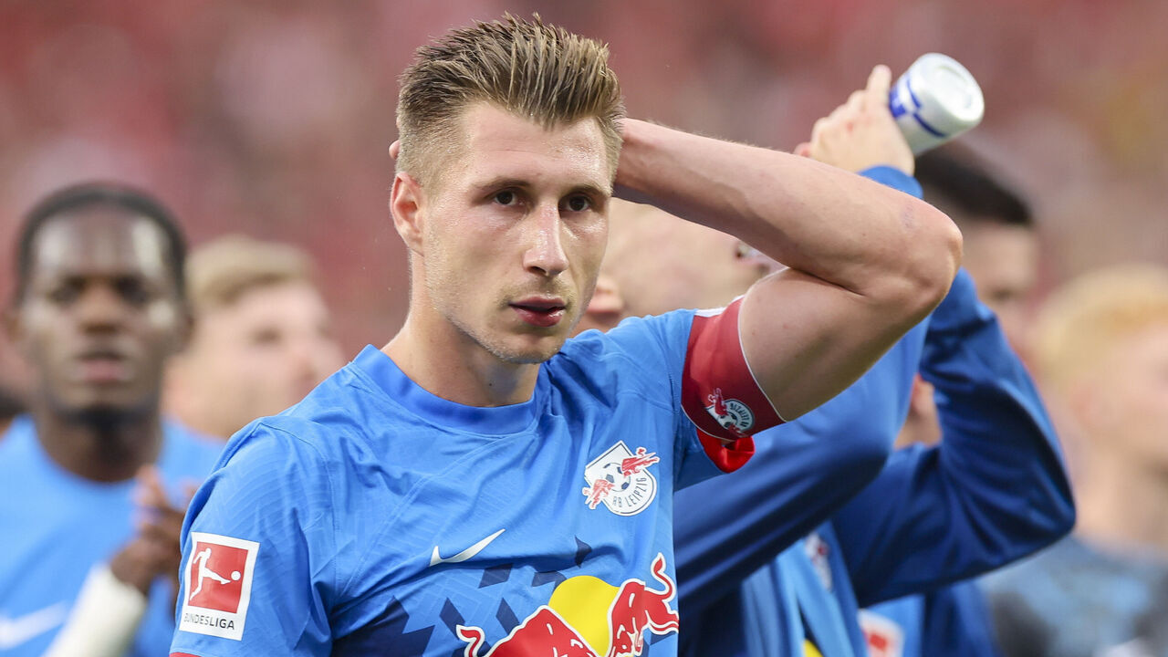 BERLIN, GERMANY - SEPTEMBER 3: Willi Orban of RB Leipzig looks on after the Bundesliga match between 1. FC Union Berlin and RB Leipzig at An der Alten Foersterei on September 3, 2023 in Berlin, Germany.