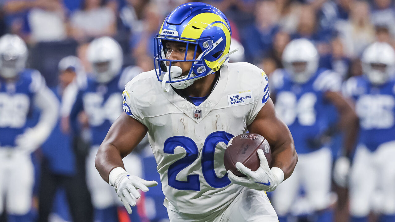 Running back Ronnie Rivers of the Los Angeles Rams prior to a NFL News  Photo - Getty Images