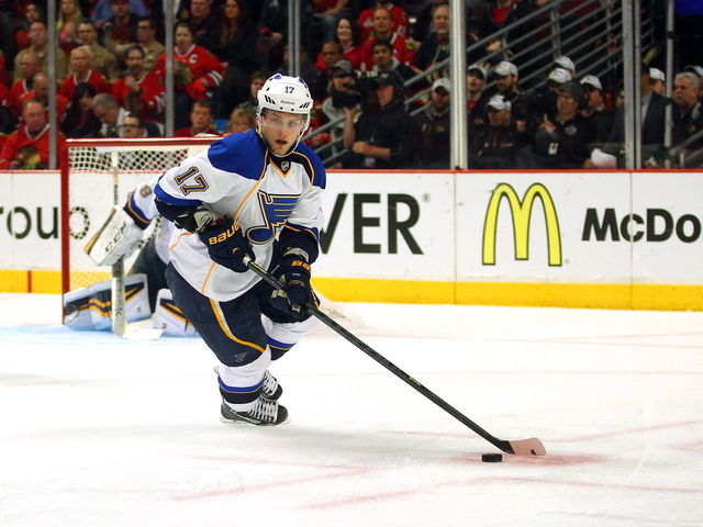 Blues awarded 1-year, $2.725 million contract with KHL-bound Sobotka through arbitration