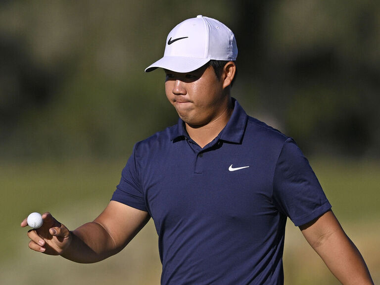 Tom Kim emerges from tight field to win Shriners Open for 2nd straight