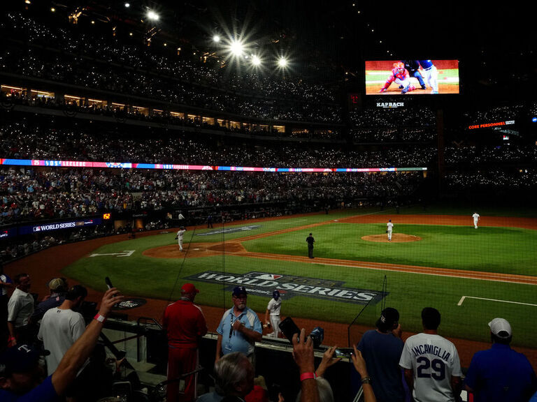 Globe Life Field Roof To Remain Closed For Game 2 Of World Series globe-life-field-roof-to-remain-closed-for-game-2-of-world-series