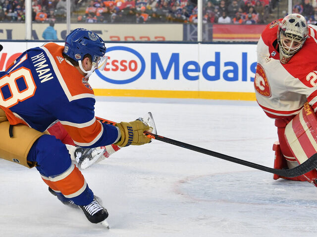 Zach Hyman Scores His First Goal In An Edmonton Oilers Uniform 