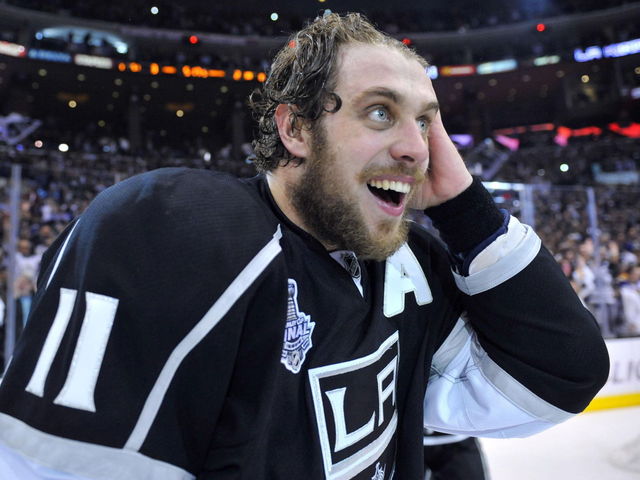 10 photos of Anze Kopitar with Gustl, his ultra-photogenic dog