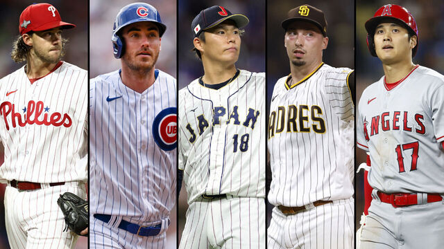 Top MLB free agents at each position