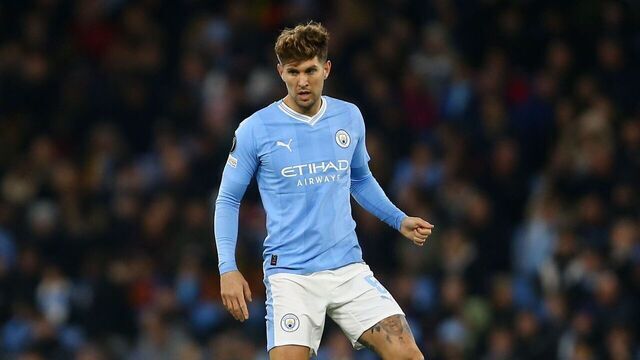 MANCHESTER, ENGLAND - NOVEMBER 7: John Stones of Manchester City during the UEFA Champions League match between Manchester City and BSC Young Boys at Etihad Stadium on November 7, 2023 in Manchester, United Kingdom.