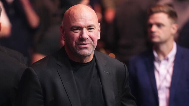 NEW YORK, NEW YORK - NOVEMBER 11: UFC CEO Dana White is seen in attendance during the UFC 295 event at Madison Square Garden on November 11, 2023 in New York City.