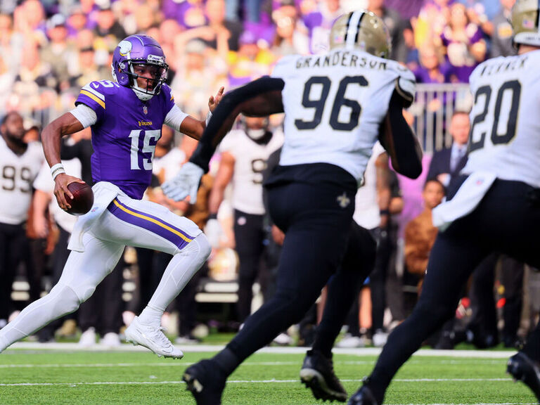 Vikings Top Saints For 5th Straight Win On Dobbs' Dazzling Half ...