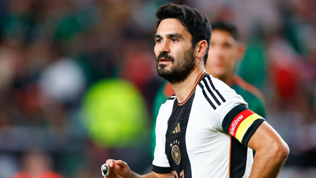 PHILADELPHIA, PA - OCTOBER 17: Ilkay Gundogan #21 of Germany during the international friendly between Germany and Mexico at Lincoln Financial Field on October 17, 2023 in Philadelphia, Pennsylvania.