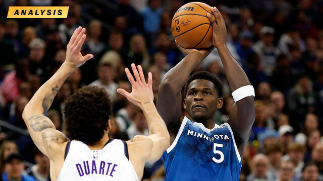 Anthony Edwards is mastering the mid-range game