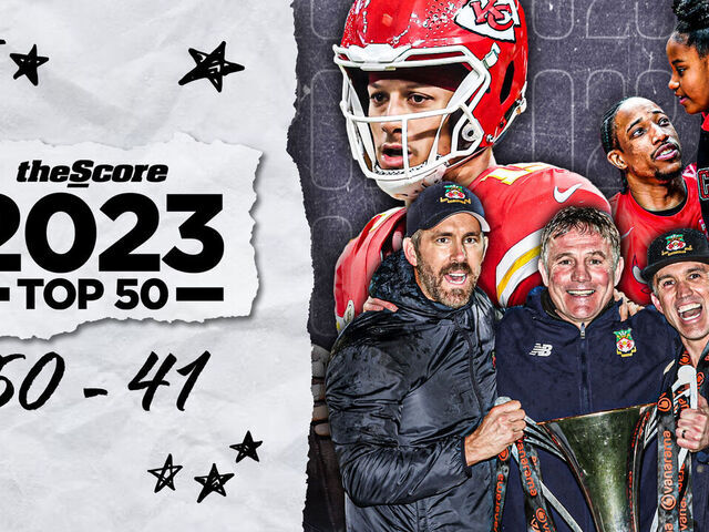theScore's 50 favorite moments of 2023: Mahomes, miracles, and a fiery escape