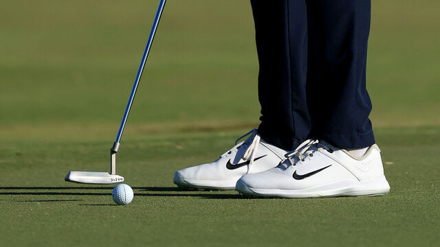 NASSAU, BAHAMAS - DECEMBER 03: A close-up detail photograph of the new putter used by Scottie Scheffler of The United States during the final round of the Hero World Challenge at Albany Golf Course on December 03, 2023 in Nassau, .