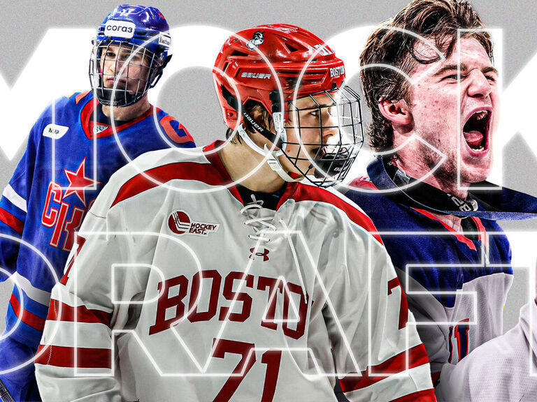 2025 NHL mock draft Celebrini, Eiserman lead initial projections
