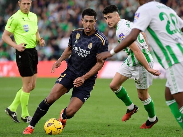 Real Madrid held by Betis despite Bellingham's 12th league goal | theScore.com