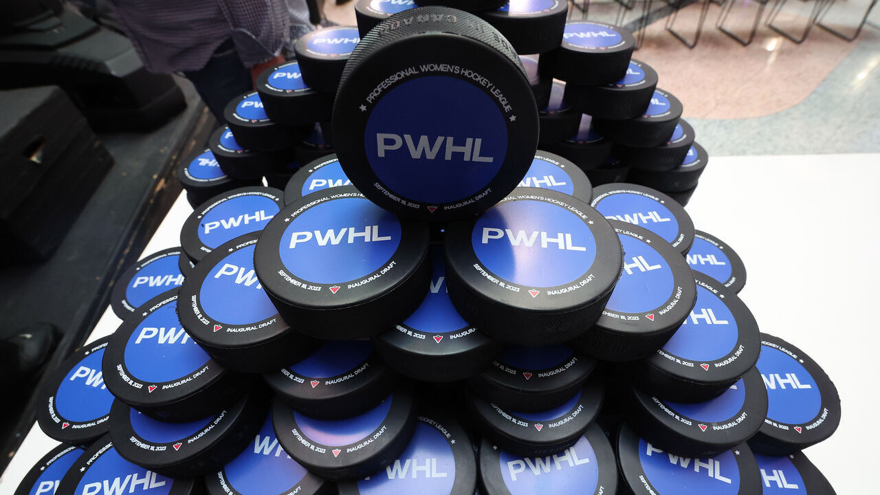 TORONTO, ON - SEPTEMBER 18 - The inaugural Professional Women's Hockey League (PWHL) Draft at CBC's headquarters in Toronto. September 18, 2023. (Steve Russell/Toronto Star via Getty Images)