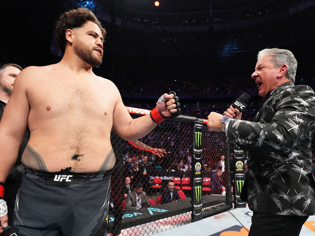 SYDNEY, AUSTRALIA - SEPTEMBER 10: Tai Tuivasa of Australia prepares to face Alexander Volkov of Russia in a heavyweight fight during the UFC 293 event at Qudos Bank Arena on September 10, 2023 in Sydney, Australia.