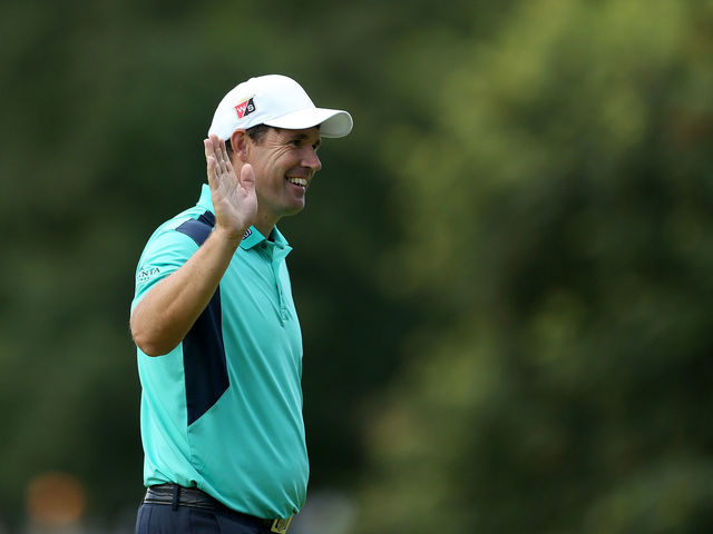 VIDEO: Padraig Harrington golfing blindfolded