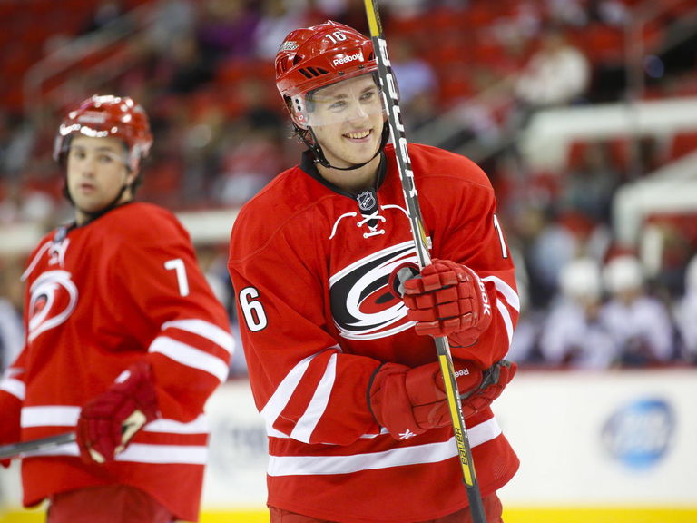 Lindholm's parents in attendance for NHL debut with Hurricanes ...