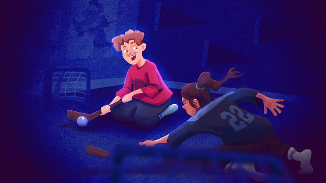 'Love of the game': How mini sticks destroy walls, create bonds