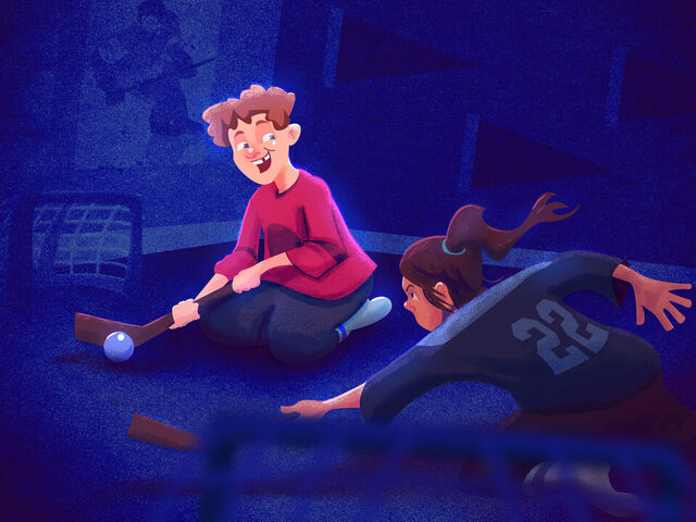 'Love of the game': How mini sticks destroy walls, create bonds