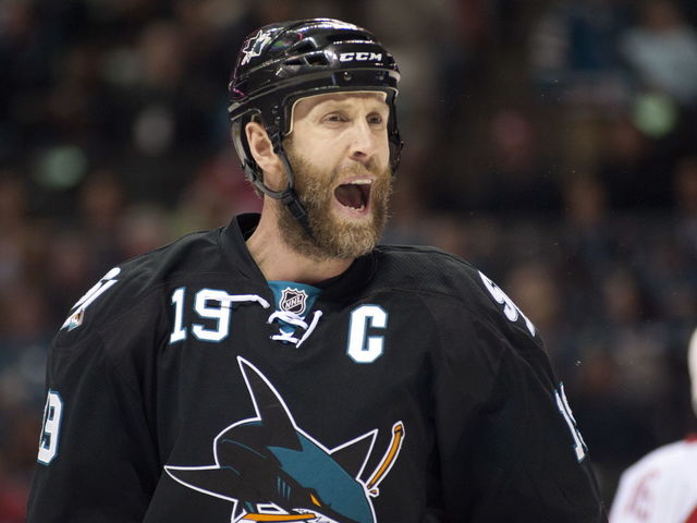 Sharks GM: 'Pressure and stress' of captaincy got to Joe Thornton
