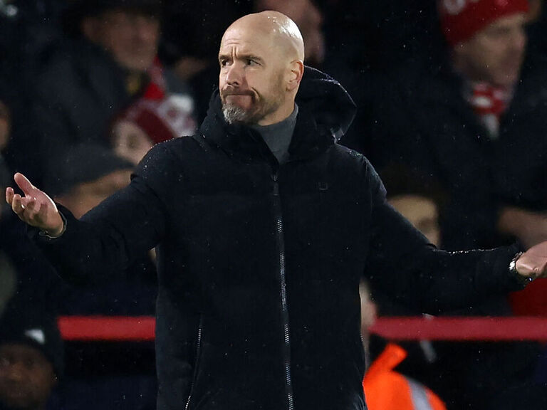 Ten Hag questions Man United players' commitment after defeat to Forest Ten Hag questions Man United players' commitment after defeat to Forest