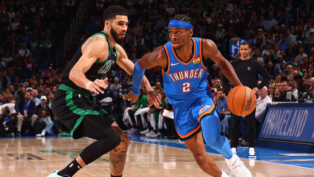 Thunder top league-leading Celtics for 5th straight win | theScore.com