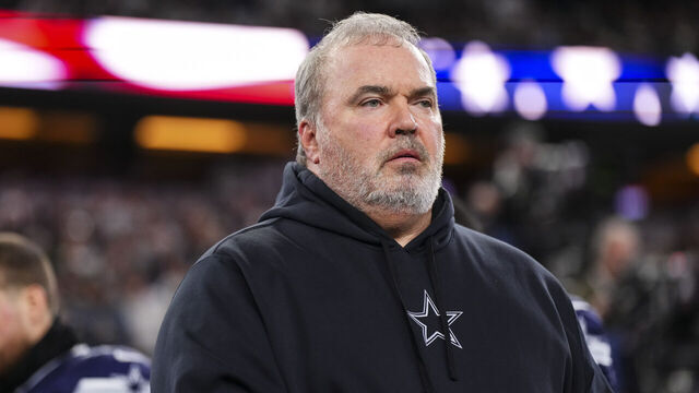 ARLINGTON, TX - DECEMBER 30: Dallas Cowboys head coach Mike McCarthy looks on from the sideline prior to an NFL football game against the Detroit Lions at AT&T Stadium on December 30, 2023 in Arlington, Texas.