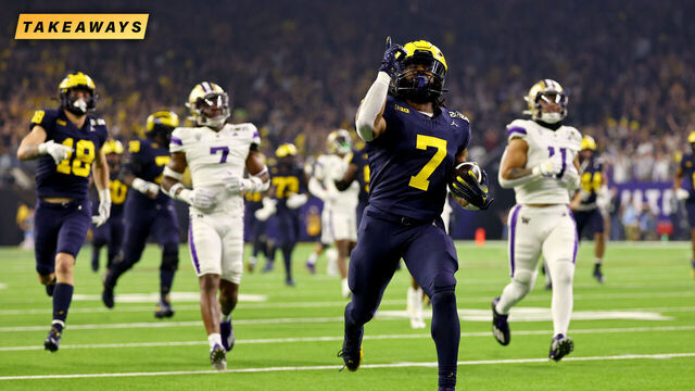 3 takeaways from Michigan's CFP title performance