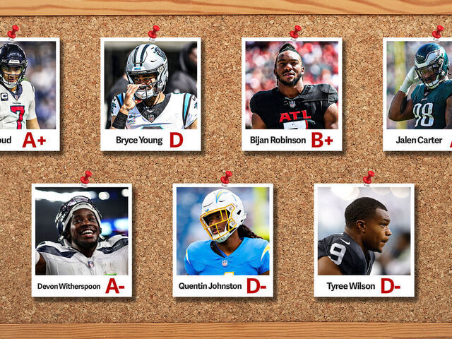 NFL rookie report card: Grading every 1st-round pick's debut season