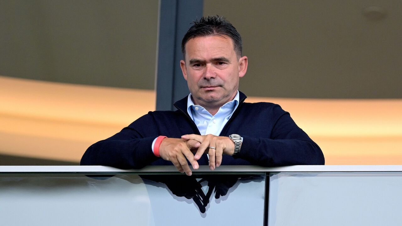 ANTWERP - Royal Antwerp FC technical director Marc Overmars prior to the Pro League Supercup match between Royal Antwerp FC and KV Mechelen at Het Bosuil stadium on July 23, 2023 in Antwerp, Belgium. AP | Dutch Height | GERRIT OF COLOGNE