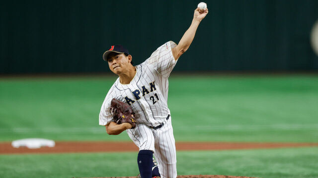 BUNKYO CITY, JAPAN - MARCH 16: Shota Imanaga #21 of Team Japan pitches in the sixth inning during the 2023 World Baseball Classic Quarterfinal game between Team Italy and Team Japan at Tokyo Dome on Thursday, March 16, 2023 in Tokyo, Japan.
