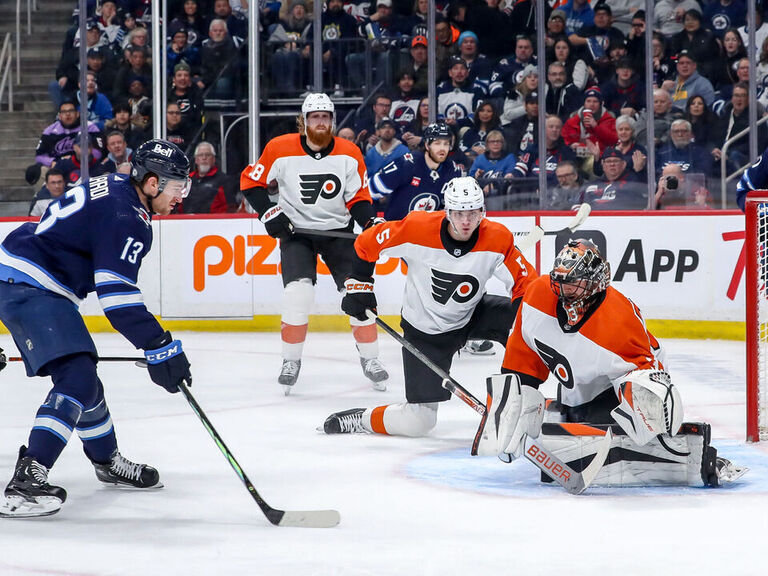 Ersson Blanks Jets As Flyers End Winnipeg's 8-game Run | TheScore.com