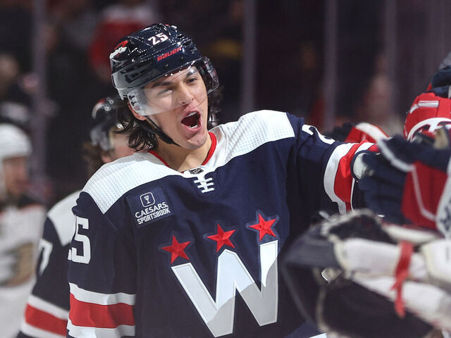 Ethan Bear scores his 1st goal in a year as the Capitals shut out the Ducks  2-0 | theScore.com