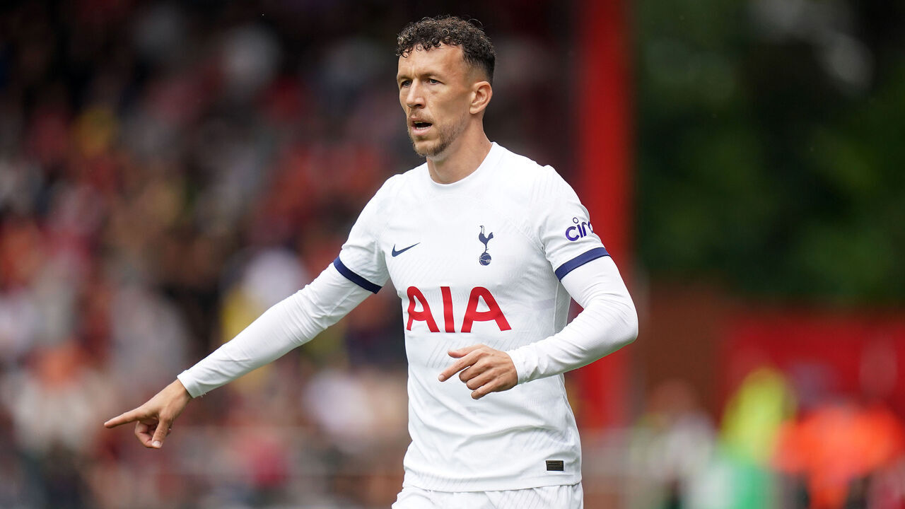 Tottenham Hotspur's Ivan Perisic during the Premier League match at the Vitality Stadium, Bournemouth. Picture date: Saturday August 26, 2023.