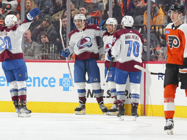 Avalanche playoff sales hat