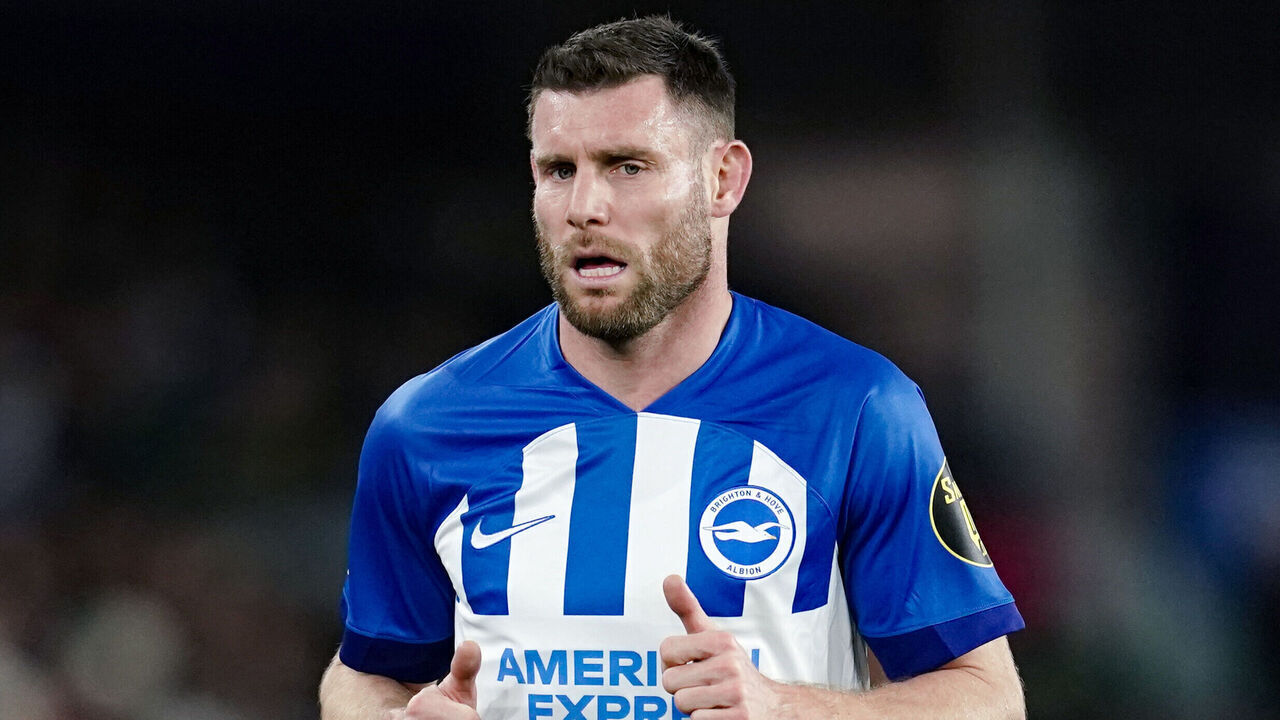 Brighton and Hove Albion's James Milner during the Premier League match at the American Express Stadium, Brighton. Picture date: Monday January 22, 2024.