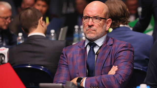 NASHVILLE, TENNESSEE - JUNE 29: Tom Fitzgerald of the New Jersey Devils attends the 2023 NHL Draft at the Bridgestone Arena on June 29, 2023 in Nashville, Tennessee.