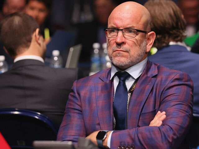 NASHVILLE, TENNESSEE - JUNE 29: Tom Fitzgerald of the New Jersey Devils attends the 2023 NHL Draft at the Bridgestone Arena on June 29, 2023 in Nashville, Tennessee.