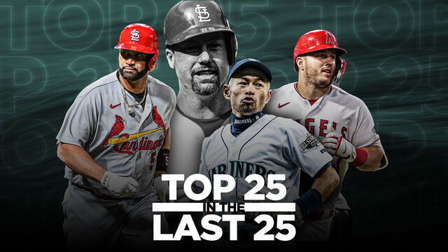 25-man roster: Introducing baseball's best players from the last 25 years