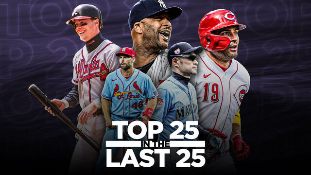 25-man roster: The players ranked 16-20 in the last 25 years