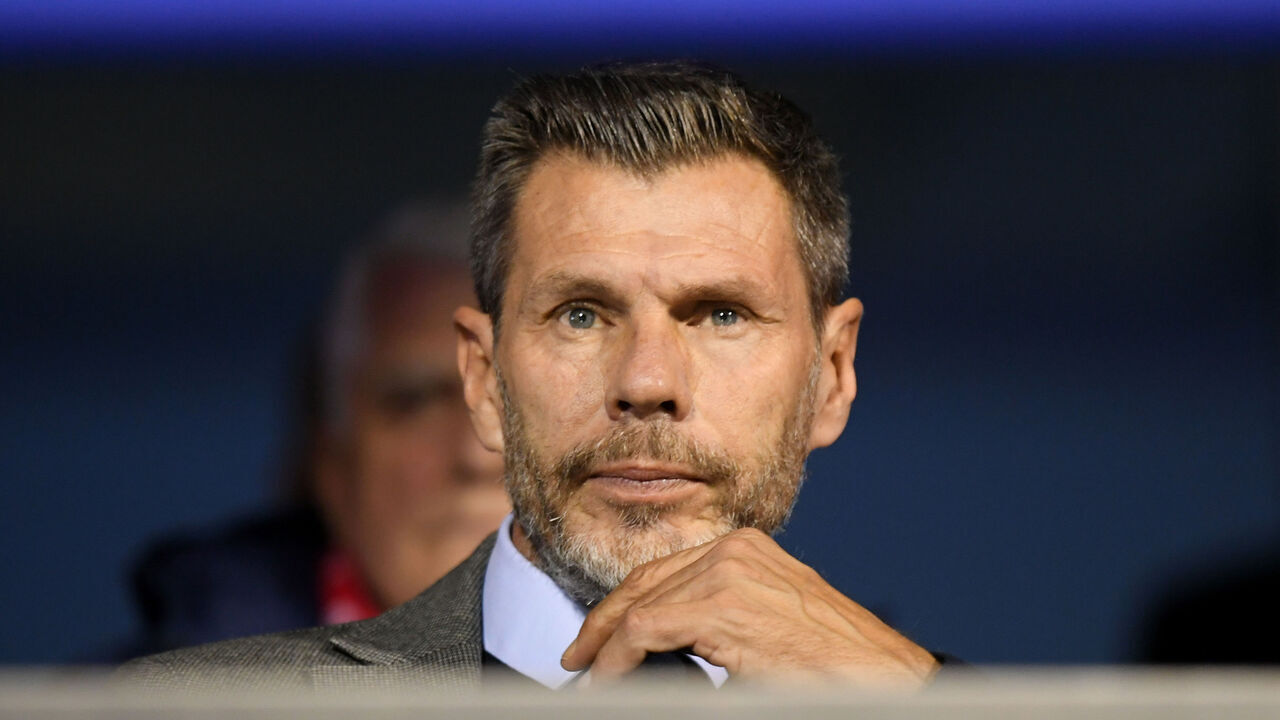 ZAGREB, CROATIA - OCTOBER 25: Former footballer Zvonimir Boban looks on prior to kick off of the UEFA Champions League group E match between Dinamo Zagreb and AC Milan at Stadion Maksimir on October 25, 2022 in Zagreb, Croatia.