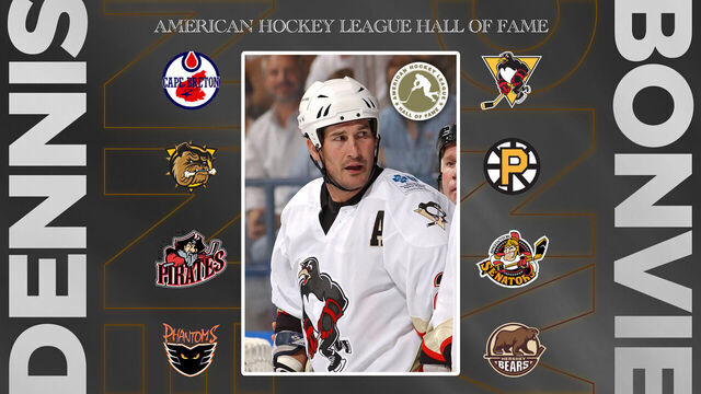 'One heck of a teammate': Dennis Bonvie's AHL career gets the HOF treatment
