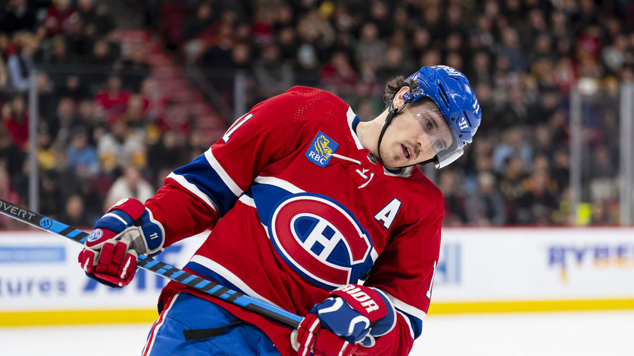 MONTREAL, CANADA - DECEMBER 13: Brendan Gallagher #11 of the Montreal Canadiens looks on during the third period of the NHL regular season game between the Montreal Canadiens and the Pittsburgh Penguins at the Bell Centre on December 13, 2023 in Montreal, Quebec, Canada.