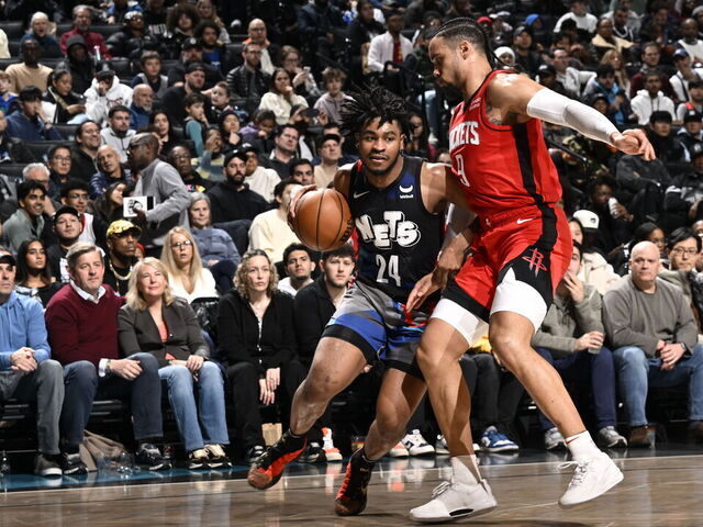 Cam Thomas scores 37 points, Nets hold off Rockets 106-104