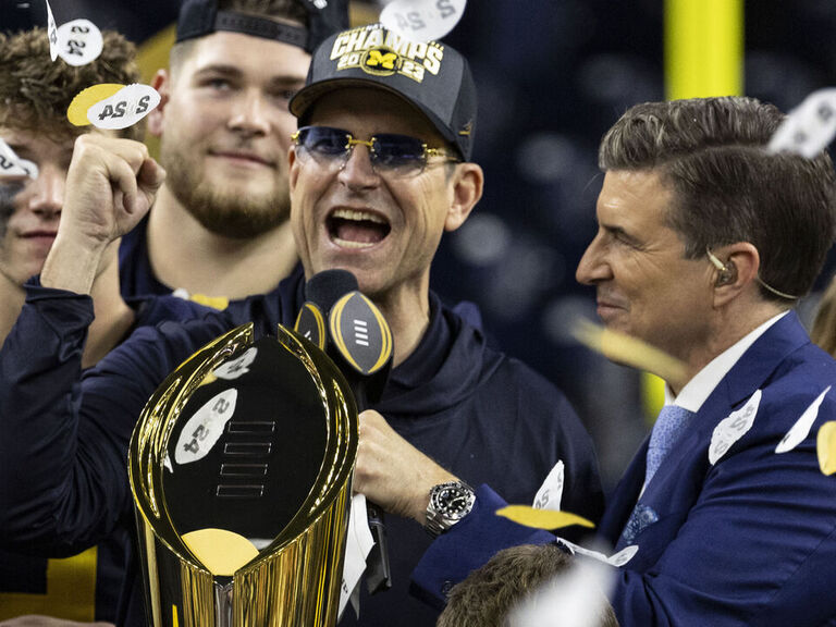 Jim Harbaugh Gets '15-0' Tattoo To Celebrate Michigan's Title 