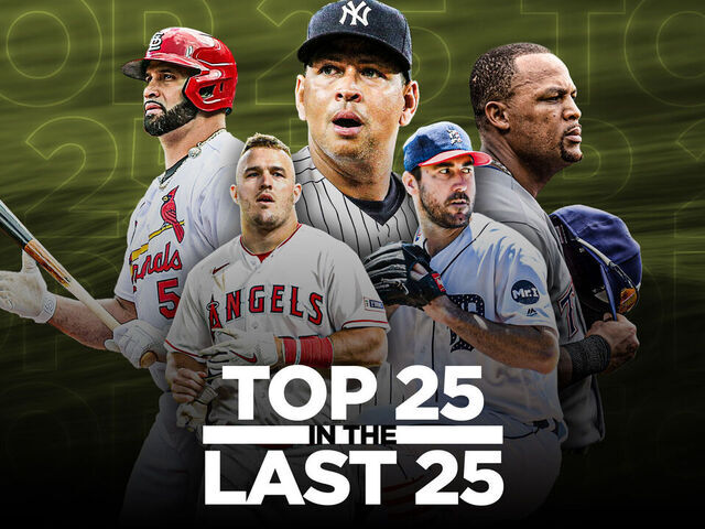 25-man roster: The top 5 players from the last 25 years