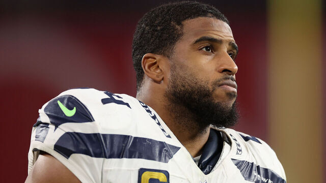 GLENDALE, ARIZONA - JANUARY 07: Linebacker Bobby Wagner #54 of the Seattle Seahawks during the second half of the NFL game at State Farm Stadium on January 07, 2024 in Glendale, Arizona. The Seahawks defeated the Cardinals 21-20.