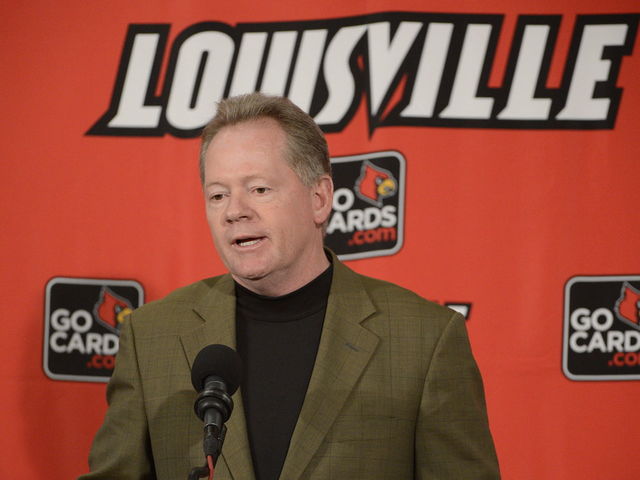 Louisville coach Bobby Petrino on starting QB battle: They need to be 'coachable'
